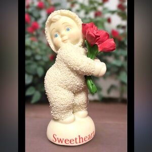Retired Department 56 Snow Babies You’re a Sweetheart Porcelain Figurine New